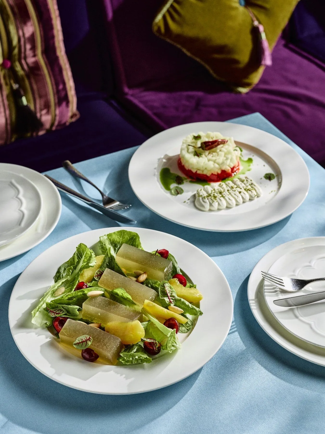Cafe 1991 dishes in contemporary presentation.